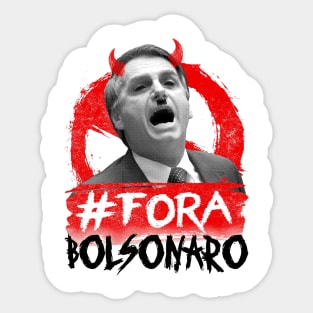 Fora Bolsonaro Sticker